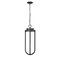 Z-Lite Leland Outdoor Chain Mount Ceiling Fixture, 1-Light, 9 In.W x 26 In.H, Sand Black/Sand Blast 5005CHB-BK-LED - alternate 7